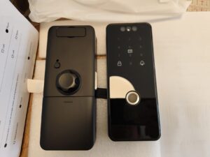 Face reocognition smart rim lock