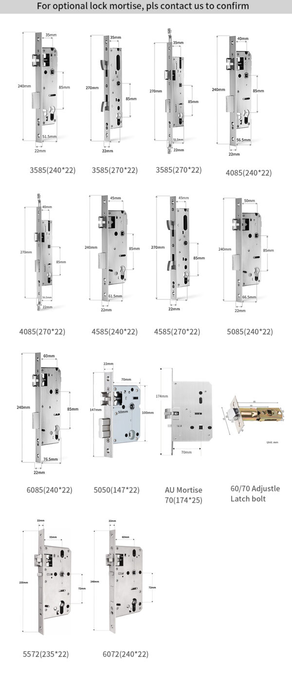 Euro mortise 3592 3092