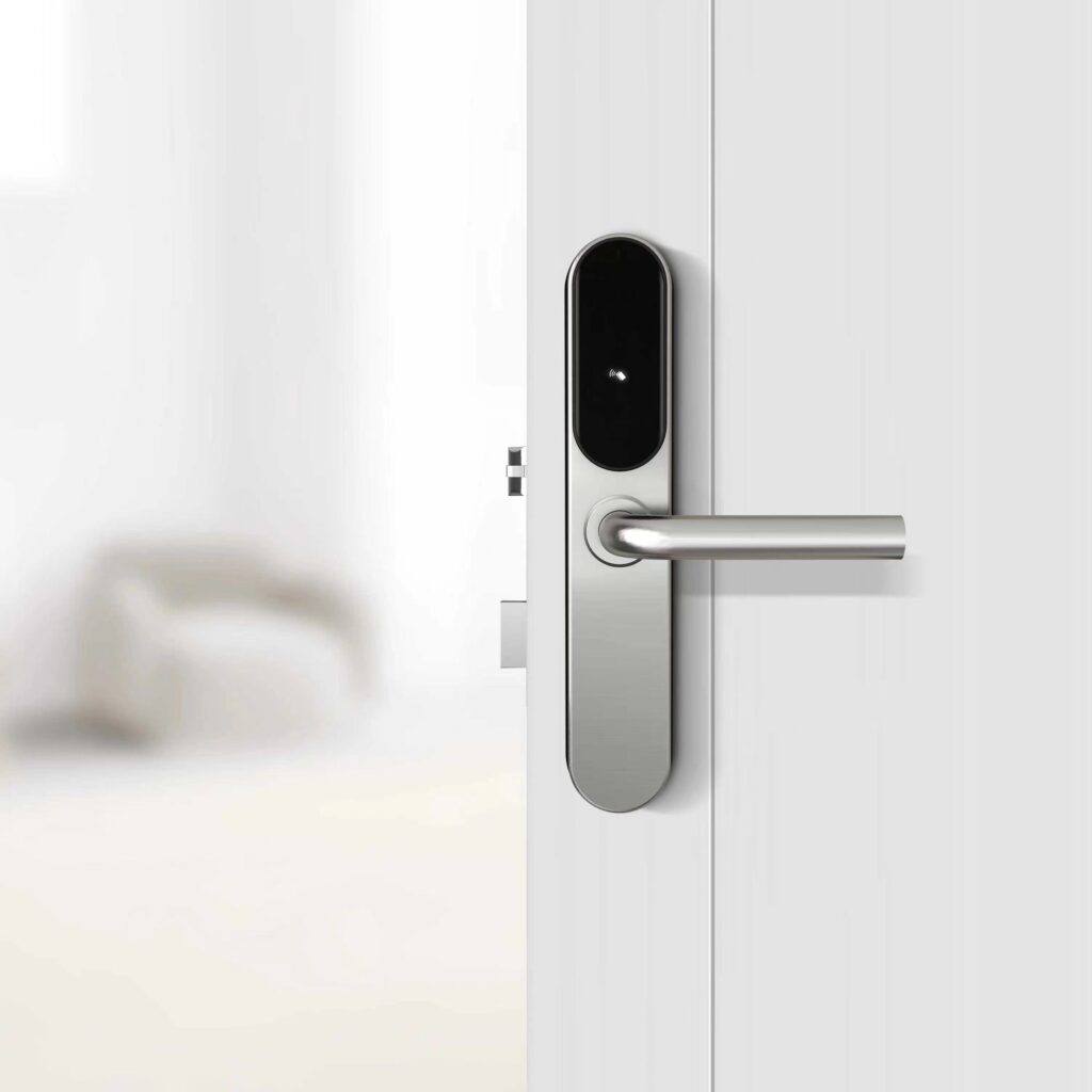 Gold SS304 Slim handle Smart UPVC lock