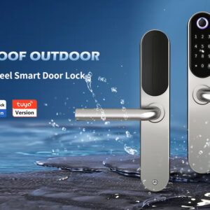 Waterproof SS304 Smart Aluminum lock TTlock Tuya wifi