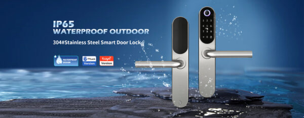 Waterproof SS304 smart aluminum lock