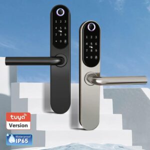 Waterproof SS304 Smart Aluminum lock TTlock Tuya wifi