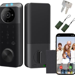 Camera video intercom deadbolt lock TTlock wifi tuya wifi