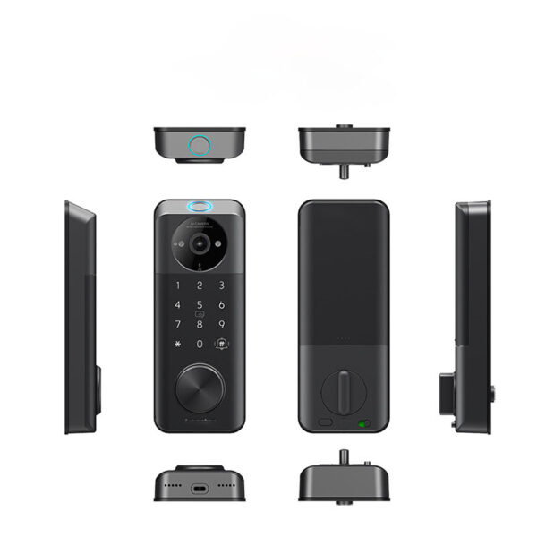 camera video intercom deabolt lock
