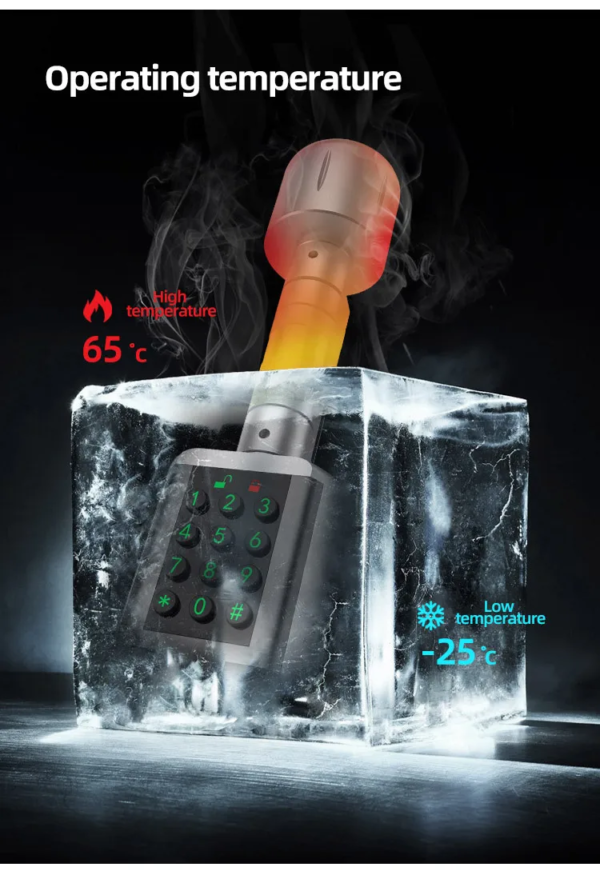 ttlock waterproof IP66 electronic cylinder lock