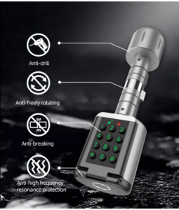 waterproof IP66 smart cylinder lock
