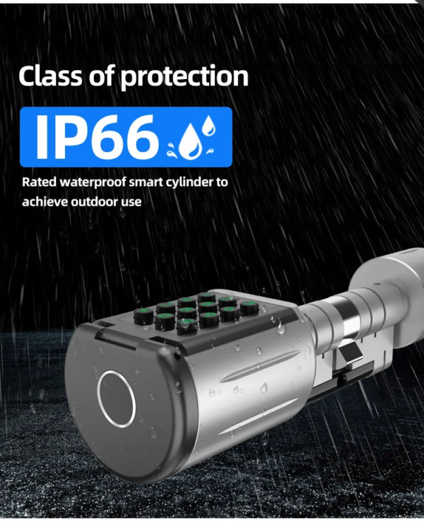 waterproof IP66 smart cylinder lock ttlock tuya BLE