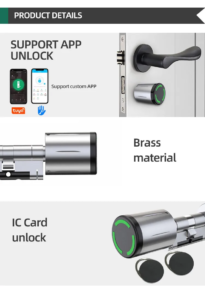 Wateproof Euro cylinder lock