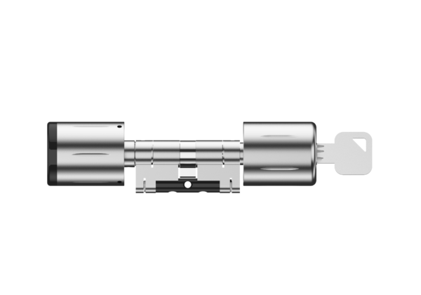 Double sides euro cylinder lock