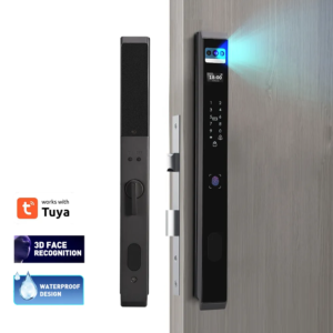 Face recognition Aluminum lock Slim smart door lock Waterproof IP68