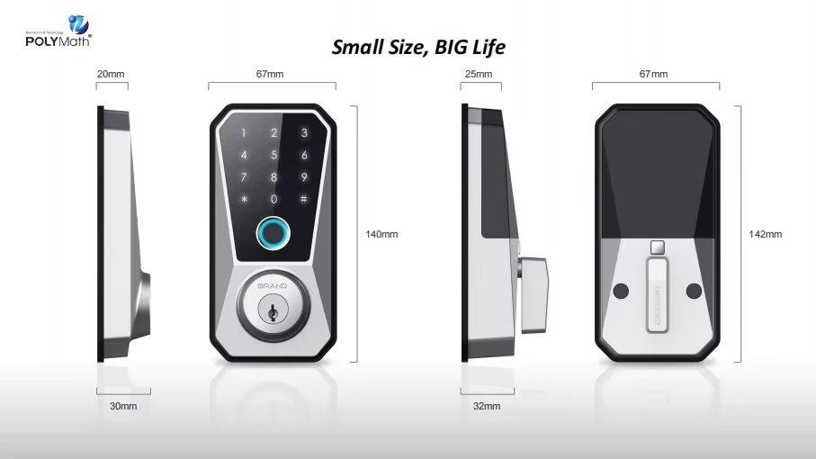 Smart deadbolt lock Alexa google