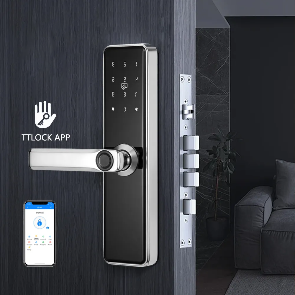 Stainless steel 304 smart door lock