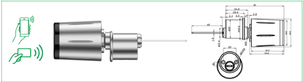 UK Smart Night latch lock