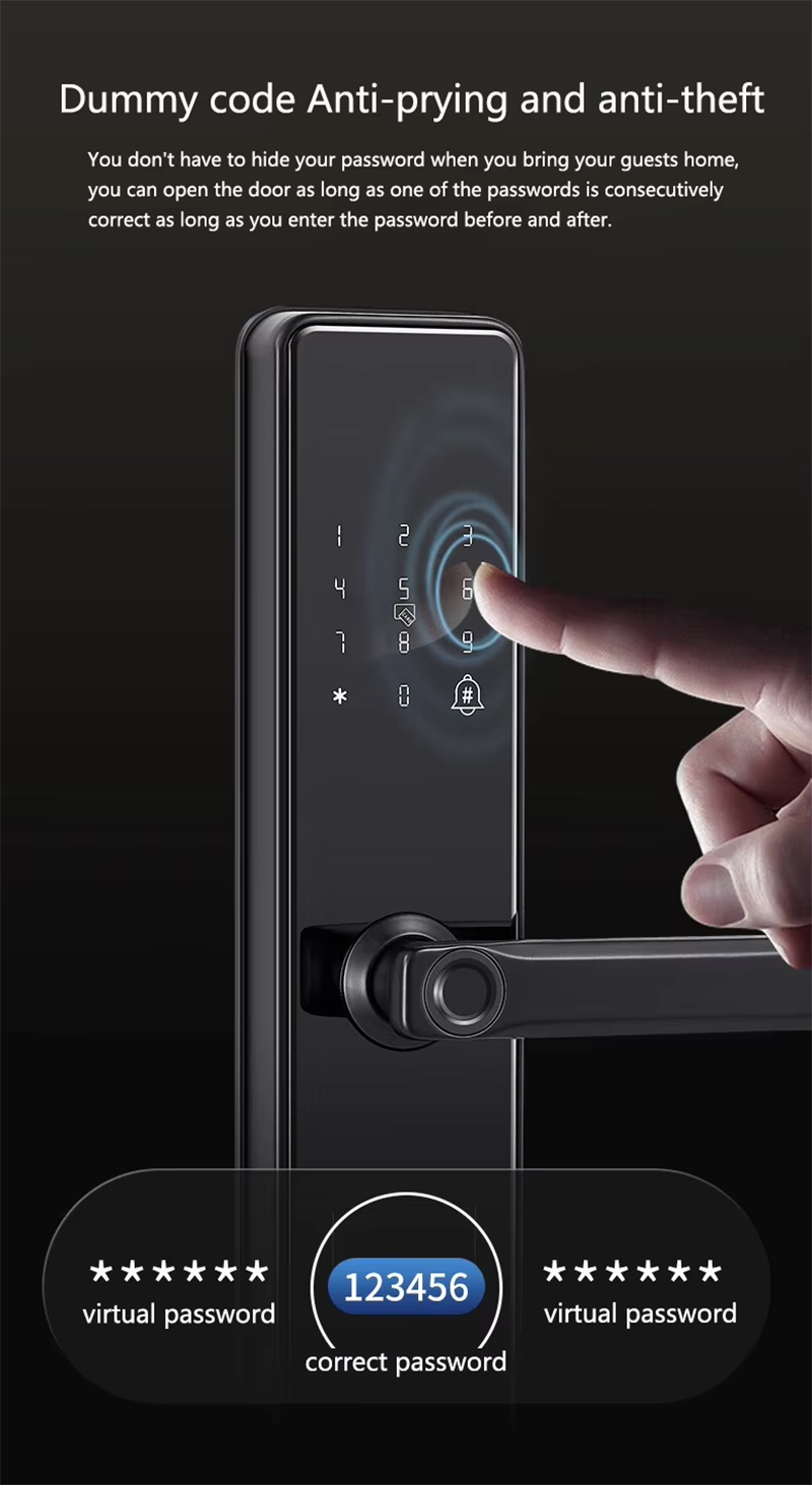 Stainless steel 304 smart door lock