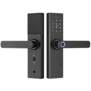 Euro mortise silver smart door lock