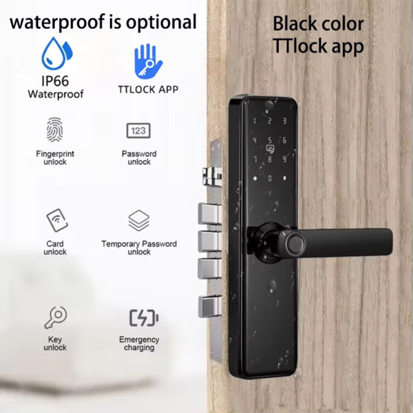 Stainless steel 304 smart door lock