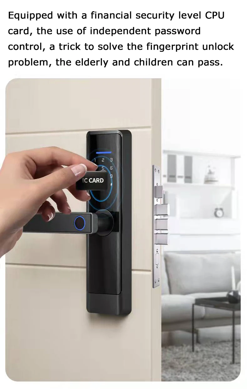 Fingerprint electronic door lock
