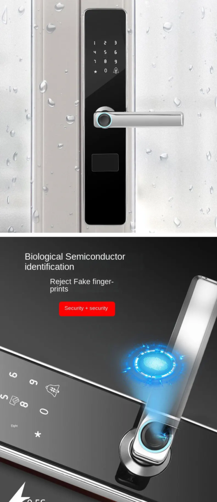 Waterproof IP65 outdoor smart lock