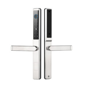 Narrow slim smart aluminum door lock