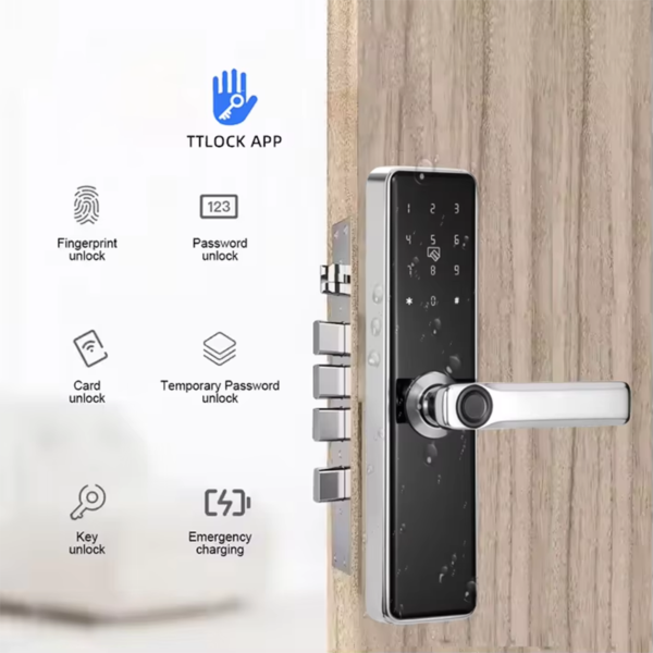 Stainless steel 304 smart door lock