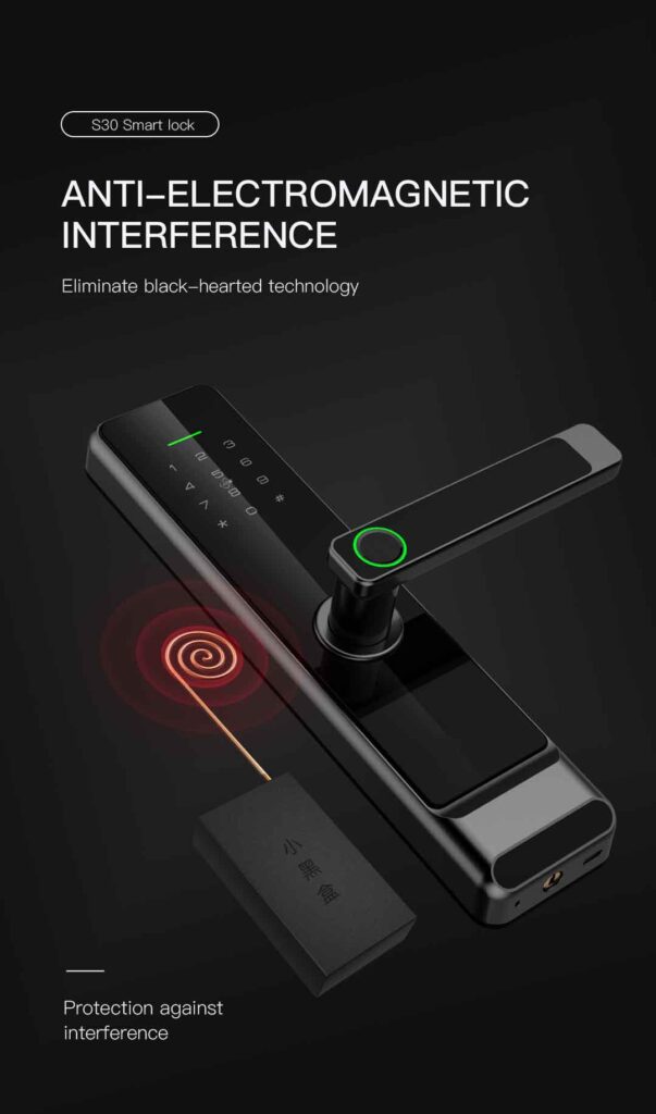 TTlock tuya wifi smart door lock