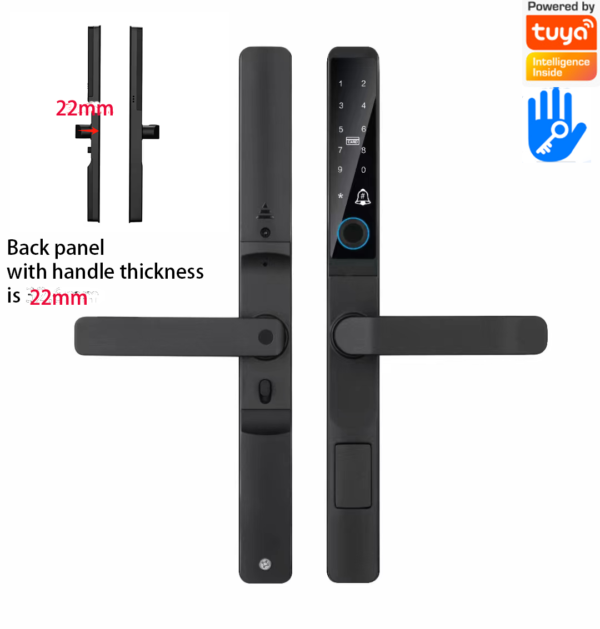 Thin Smart screen window lock
