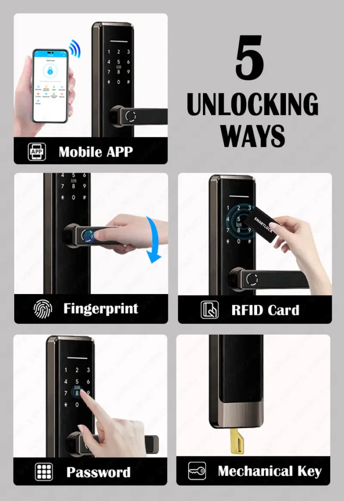 Fingerprint electronic door lock
