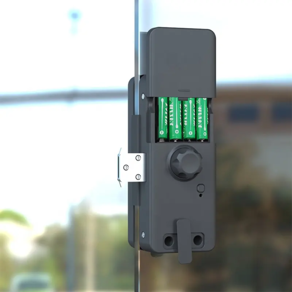 TTlock tuya smart glass door lock