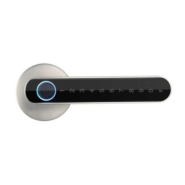 Smart handle lever door lock