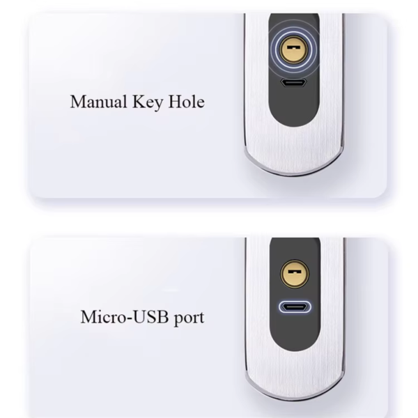 Wateproof IP66 SS304 Slim smart door lock