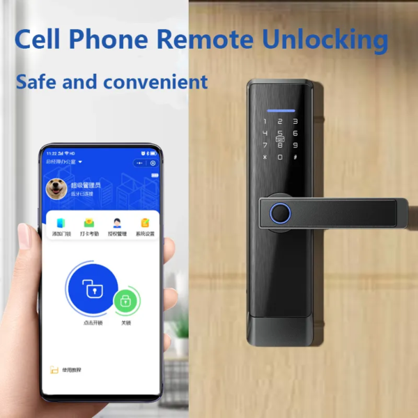 Fingerprint electronic door lock