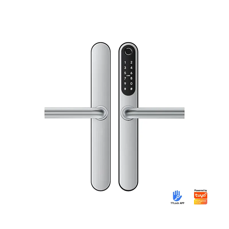 Big turn angle Slim smart UPVC lock