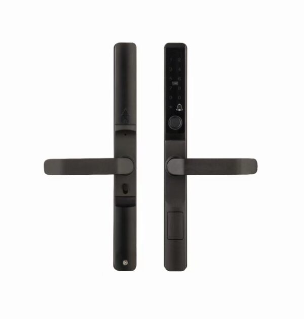 Anti lock smart aluminum door lock