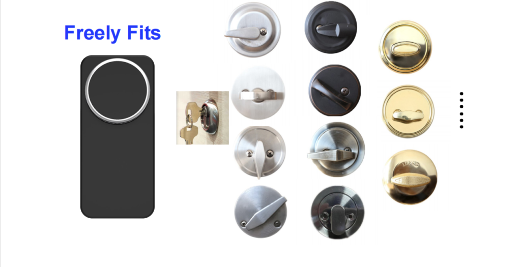 Retrofit smart lock tuya Alexa