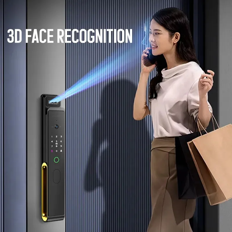 TTlock wifi face camera intercom door lock