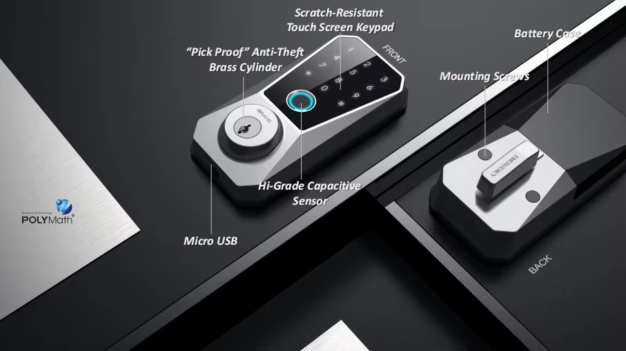 Smart deadbolt lock Alexa google