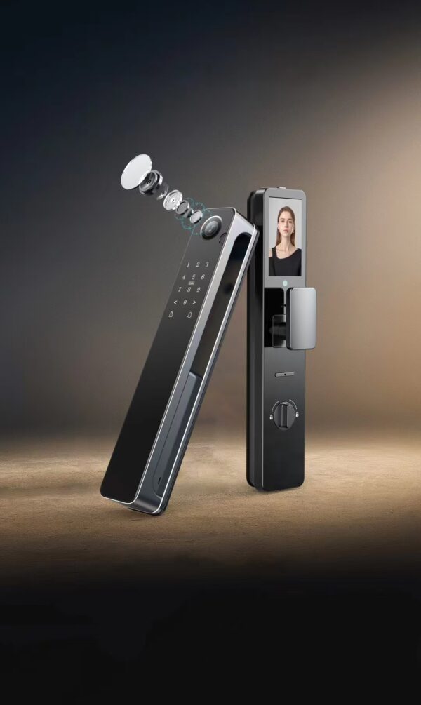 Waterproof face video intercom 6068 door lock