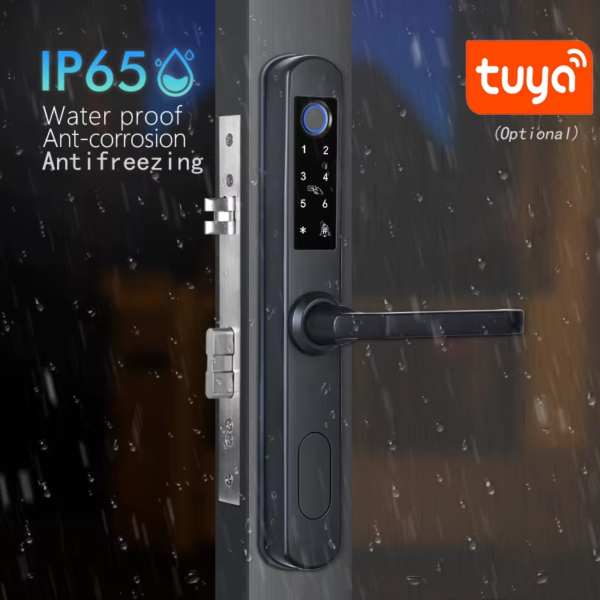 Wateproof IP66 SS304 Slim smart door lock