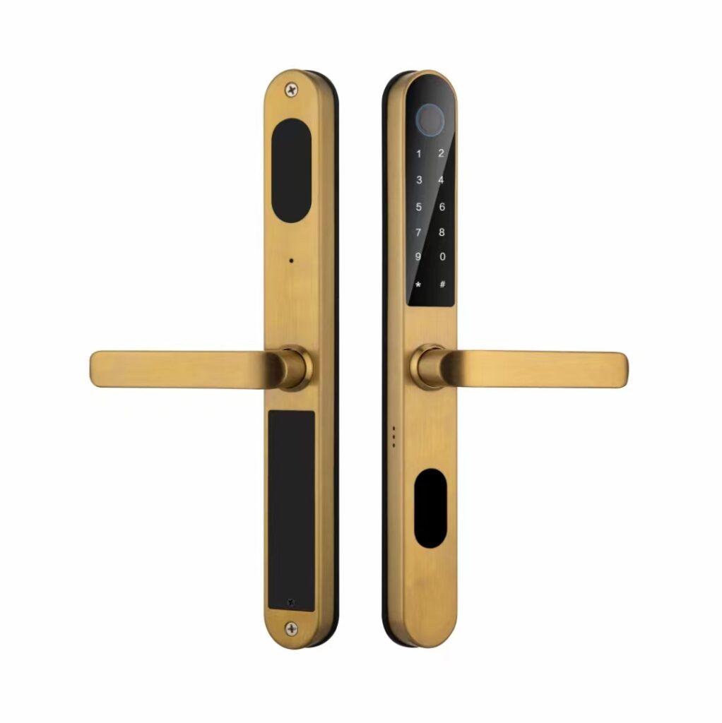 Multipoint smart broken bridge lock