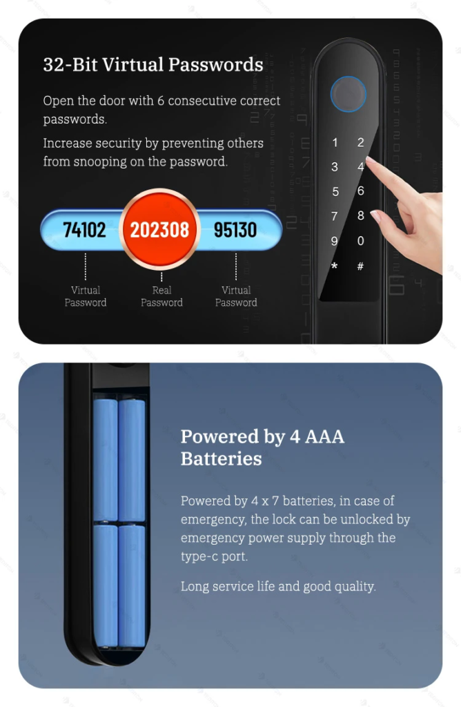 Multipoint smart broken bridge lock