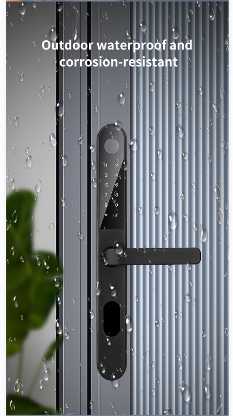 Multipoint smart broken bridge lock