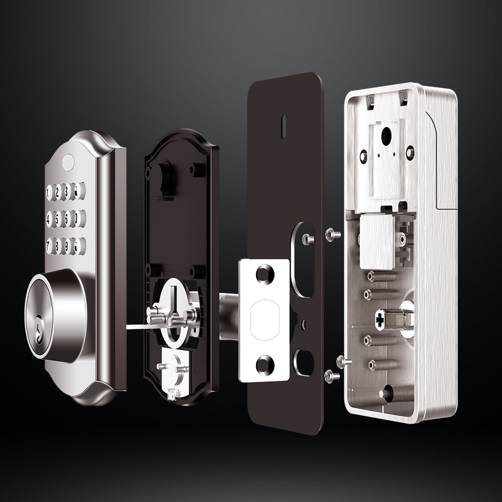 Tuya wifi smart deadbolt lock