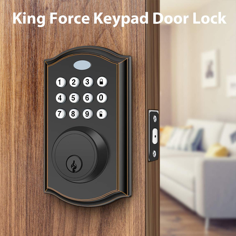 Tuya wifi smart deadbolt lock