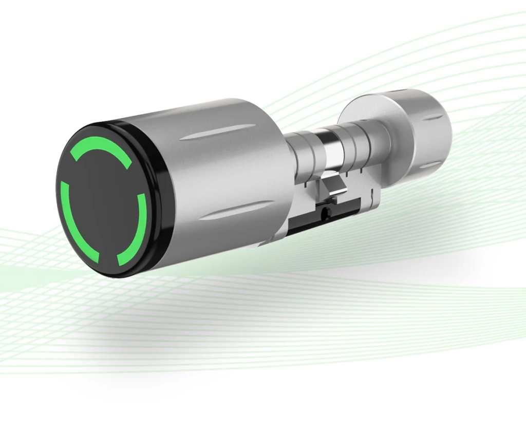 Wateproof electronic cylinder door lock