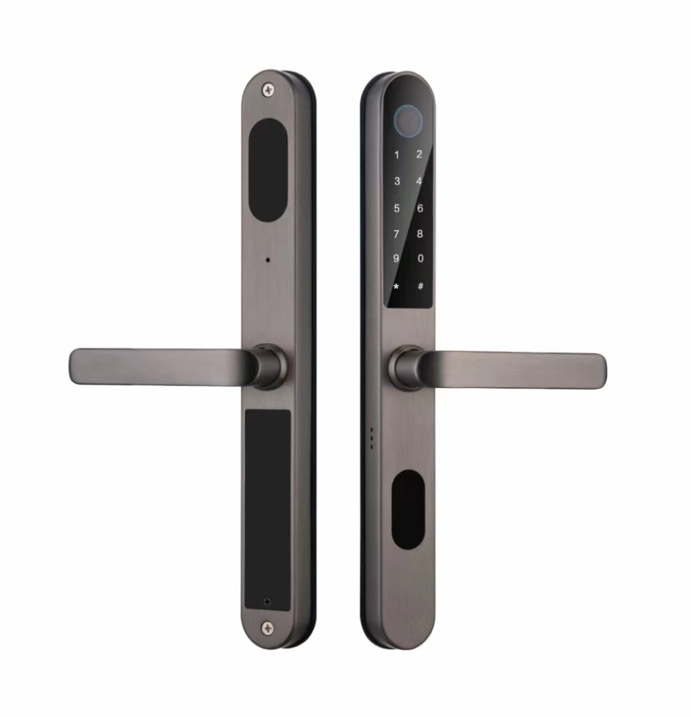 Multipoint smart broken bridge lock