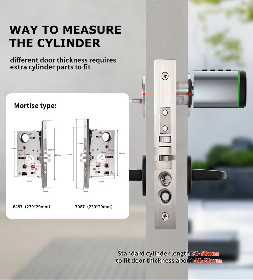 US ANSI Mortise Deadlatch Deadlock