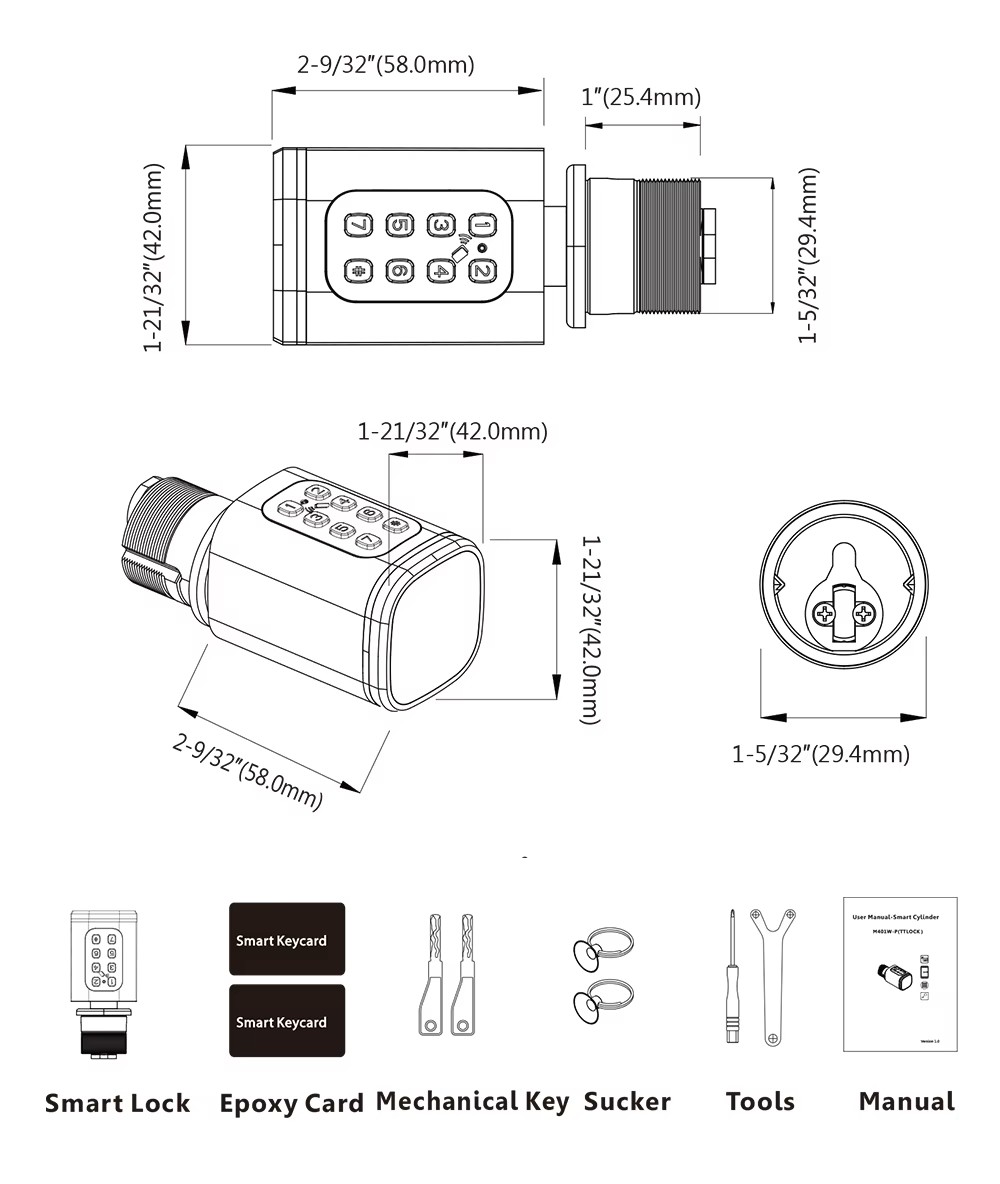 US ANSI Mortise Deadlatch Deadlock