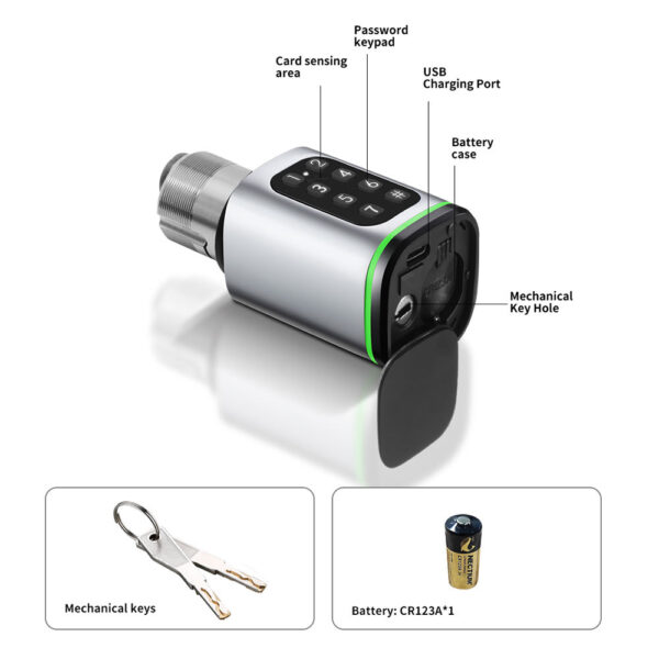 US ANSI Mortise Deadlatch Deadlock - 图片 5