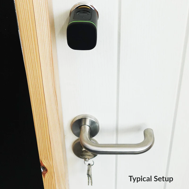 UK fingerprint Smart Night Latch Lock