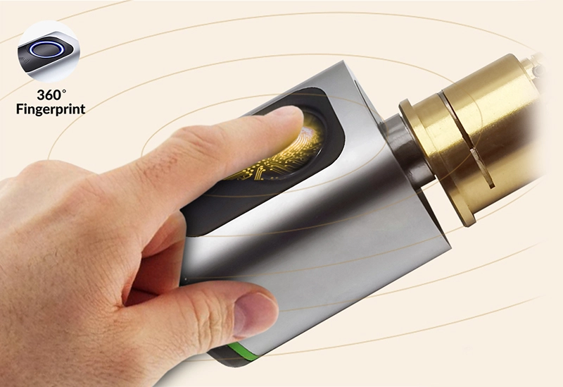 UK fingerprint Smart Night Latch Lock